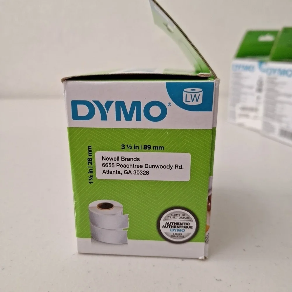 6 x DYMO LabelWriter Address Labels 28x89mm 4 Rolls Total 350 Each NEW